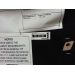 Ikea Klappsta Black Leather Arm Chair with Chrome Base